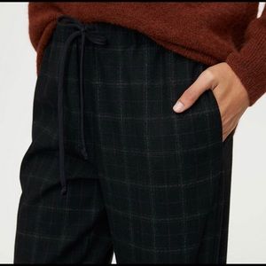 Aritzia Babaton Jimmy Pant Plaid